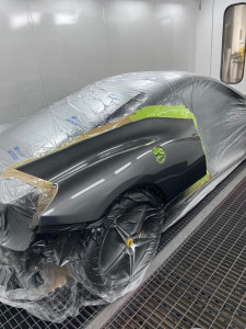 Photo de galerie - Peinture aile arrière sur 458 Italia 