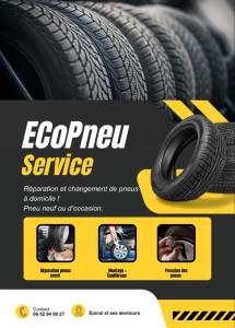 Photo de galerie - Changement de pneu + équilibrage est aussi réparation à domicile 