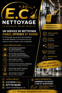 Photo de galerie - E.C Nettoyage 