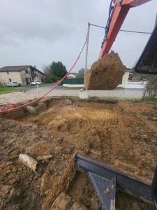 Photo de galerie - Preparation pour dalle beton