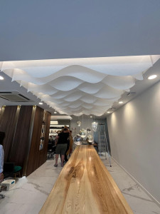 Photo de galerie - Suspension et spot 