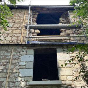 Photo de galerie - Création d’une ouverture de fenêtre 