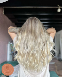 Photo de galerie - Balayage blond 