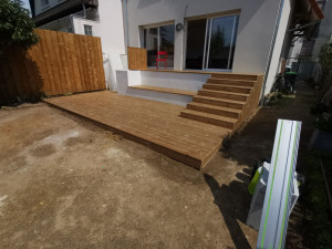 Photo de galerie - Pose de parquet - Revêtement de sol