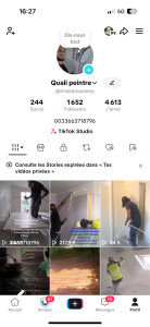 Photo de galerie - Bonjour, Je suis peintre en bâtiment, spécialisé en intérieur/extérieur : murs, plafonds, portes. Je propose des services de qualité (préparation, ponçage, enduit, peinture). Contactez-moi ici pour un devis. Merci.