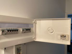 Photo de galerie - Un tableau électrique  Legrand