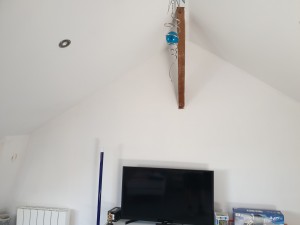Photo de galerie - Peinture mur et plafond 