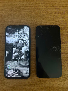 Photo de galerie - Réparation d’écran sur un iPhone 12