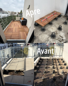 Photo de galerie - Pose de parquet - Revêtement de sol