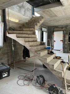 Photo de galerie - Réalisation d’un escalier 