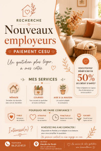 Photo de galerie - Nouveau flyer pour de nouveaux contrats 