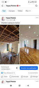 Photo de galerie - Plâtrerie - Murs - Plafonds