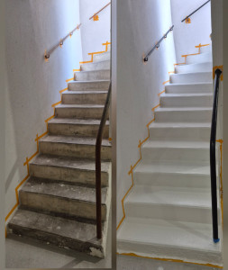 Photo de galerie - Epoxy exterieur/intérieure.