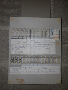 Photo de galerie - Remise aux normes tableau triphasé  ( avant)
