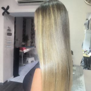 Photo de galerie - Les mèches avec la patine 