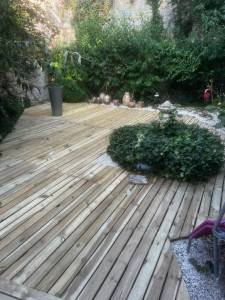 Photo de galerie - Création d’une terrasse bois
