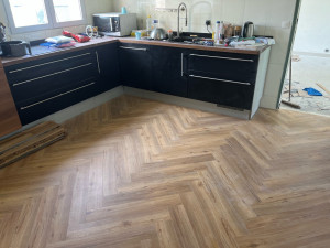 Photo de galerie - Pose de parquet - Revêtement de sol