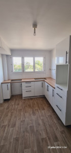 Photo de galerie - Montage cuisine Bricoman 