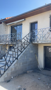 Photo de galerie - Garde de corps d’escalier et terrasse 