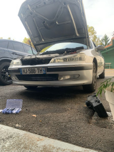 Photo de galerie - Peugeot 406, réparation admission d’air