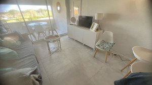 Photo de galerie - Rénovation carrelage 0,71/0,71 gris cérame 