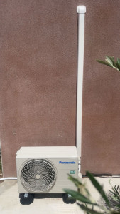 Photo de galerie - Groupe extérieur d’un climatiseur Panasonic 