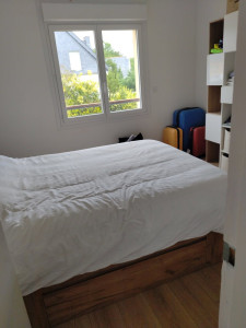 Photo de galerie - Chambre peinture et parquet