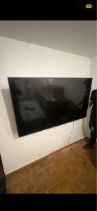 Photo de galerie - Fixation de télé au mur 