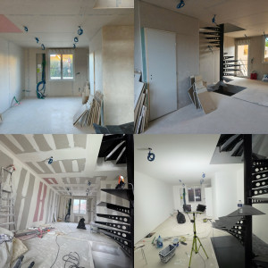 Photo de galerie - Placo , Bande à joint , Peinture ✔️