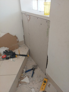 Photo de galerie - Reprise de placo