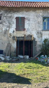 Photo de galerie - Ouverture dans murs de 90cm