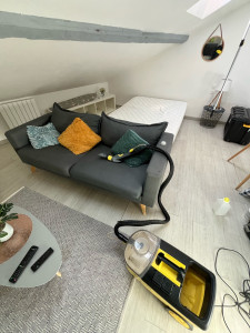 Photo de galerie - Nettoyer canapé matelas voiture moquette tapis moquette 
