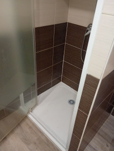 Photo de galerie - Changement de bac a douche 