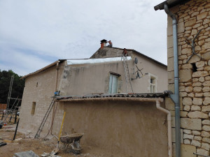 Photo de galerie - Rénovation cheminée 