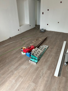 Photo de galerie - Pose de parquet - Revêtement de sol