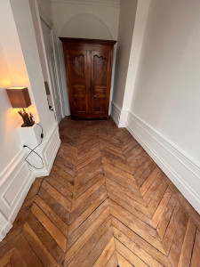 Photo de galerie - Pose de parquet - Revêtement de sol