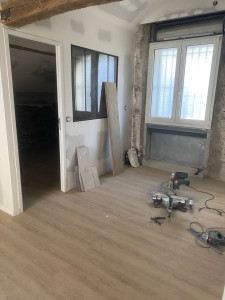 Photo de galerie - Pose de parquet - Revêtement de sol
