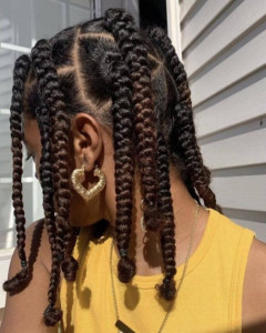 Photo de galerie - Je fais des tresses à domicile 