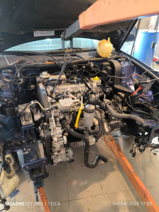Photo de galerie - Remplacement moteur sur Audi A3 1.9 TDI 