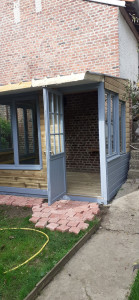 Photo de galerie - Fabrication chalet