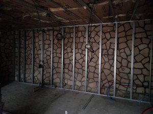 Photo de galerie - Ferraillage de mur en cloison 