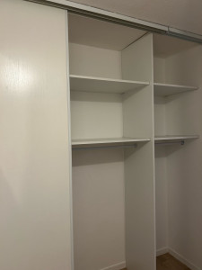 Photo de galerie - Création de dressing sur mesure