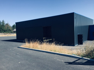 Photo de galerie - Pose de Charpente Métallique et bardage neuf pour bâtiment professionnel