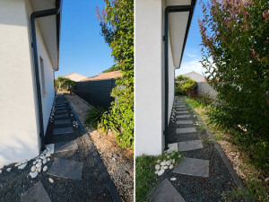 Photo de galerie - Nettoyage et remise en état des massifs et jardin 