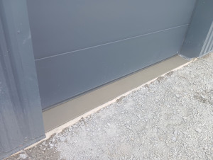 Photo de galerie - Conception d'un seuil de garage 