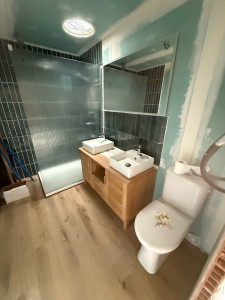 Photo de galerie - Création salle de bain clé en main 