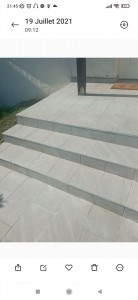 Photo de galerie - Bonsoir à toutes et à tous je suis carreleur artisan si vous avez besoin d'un carreleur n'hésitez pas à me contacter