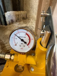 Photo de galerie - Recherche de fuite circuit eau froide à la pompe à épreuve 
