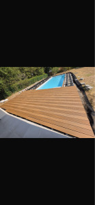 Photo de galerie - Avancé terrasse composite 90 m2