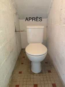 Photo de galerie - Nouveau wc 